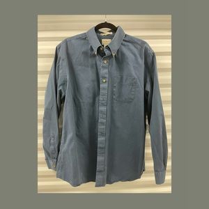VINTAGE Men’s L.L. Bean Light Blue Oxford